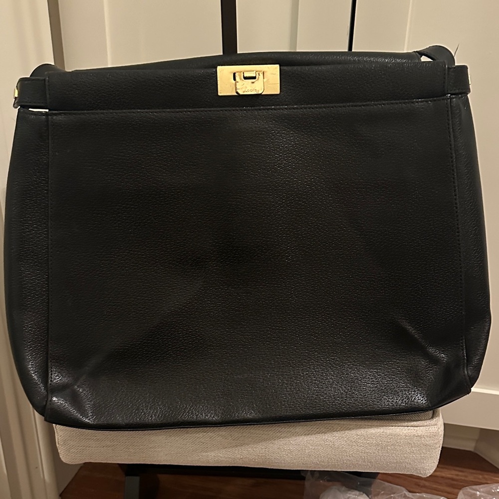 Lodis Leather Laptop Tote - Picture 6 of 16